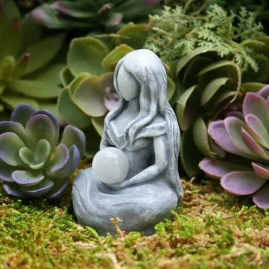 Moon Goddess Resin Statue