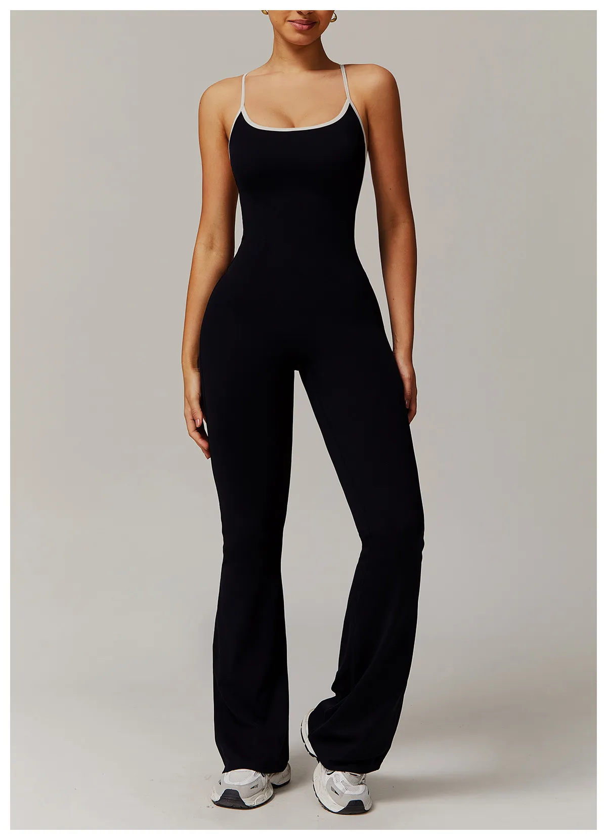 Slim Fit Yoga Fitness Jumpsuit