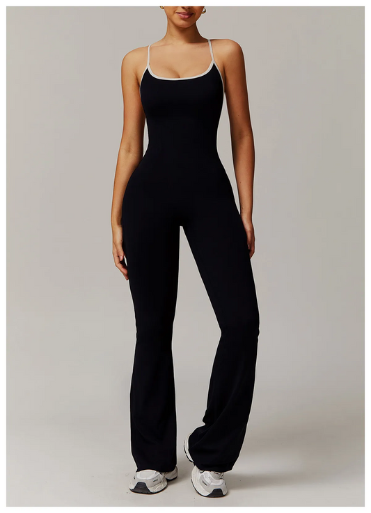 Slim Fit Yoga Fitness Jumpsuit
