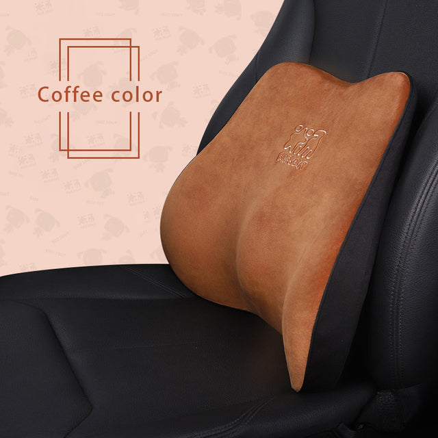 Car Seat Lumbar and Neck Pillows