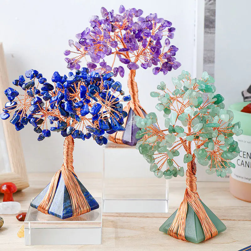 Pyramid Crystal Gravel Tree