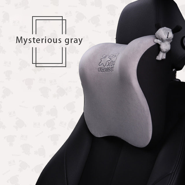 Car Seat Lumbar and Neck Pillows