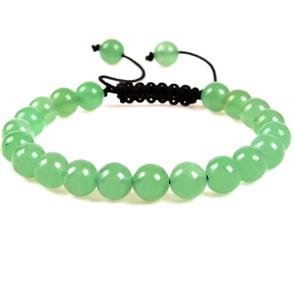 Natural 8mm Healing Crystals Stretch Bracelet