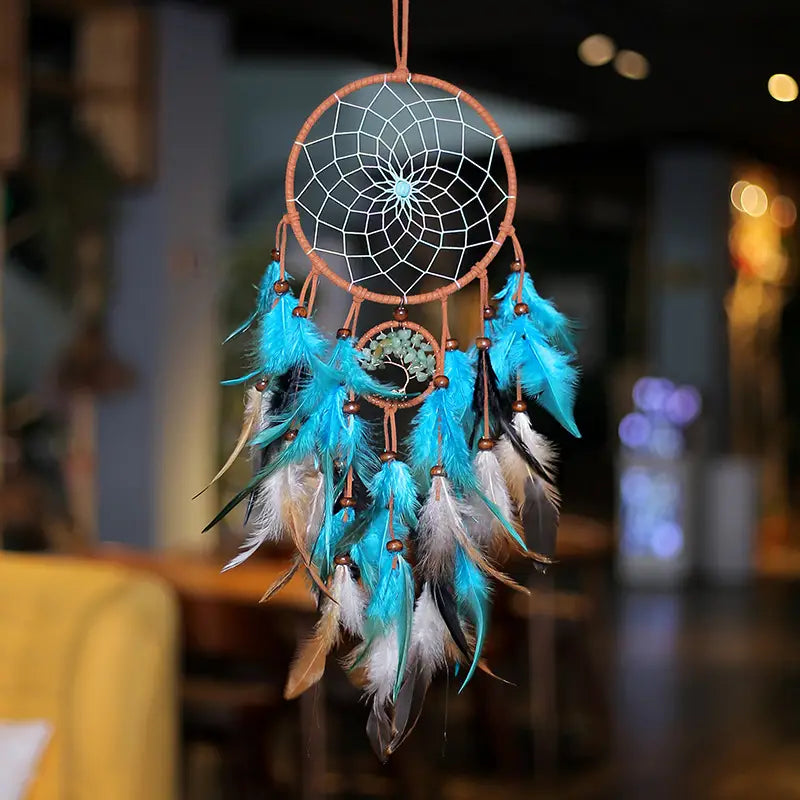 Double Circle Tree of Life Dream Catcher