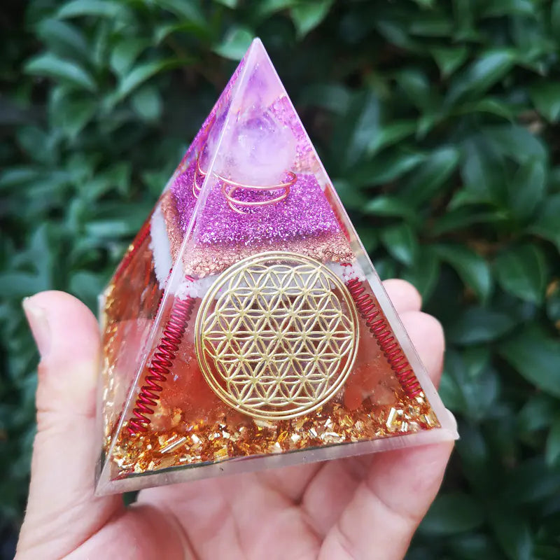 Crystal Stone Pyramid