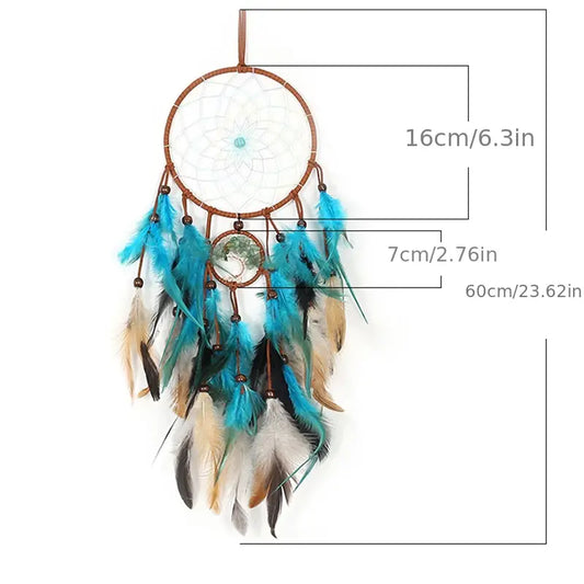 Double Circle Tree of Life Dream Catcher
