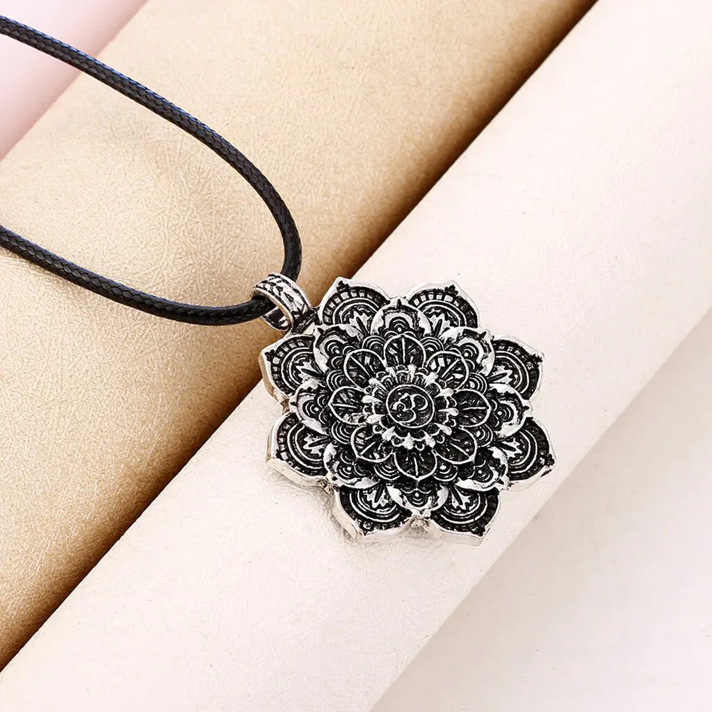 Meditation Mandala Amulet Necklace