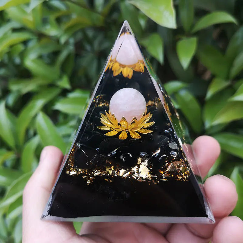 Crystal Stone Pyramid