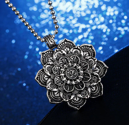 Meditation Mandala Amulet Necklace