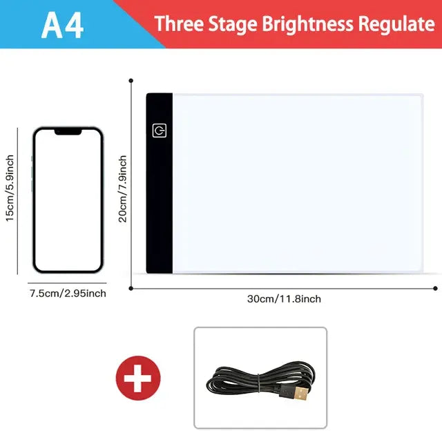 Dimmable LED Drawing Pad