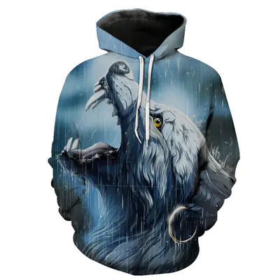 Wolf 3D Hoodie