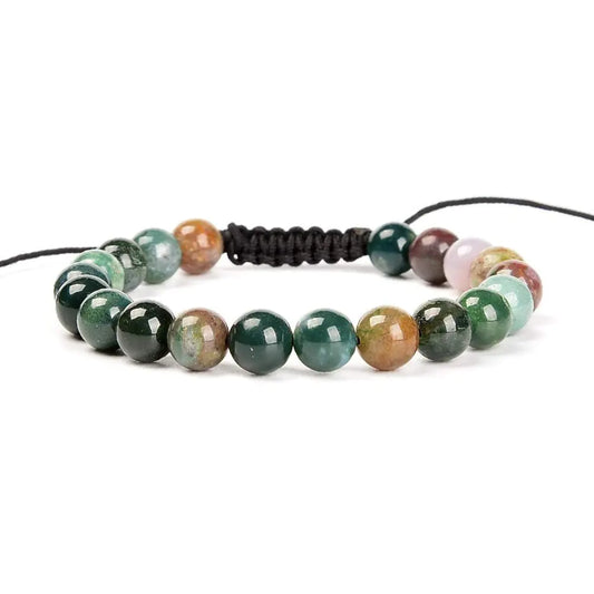 Natural 8mm Healing Crystals Stretch Bracelet