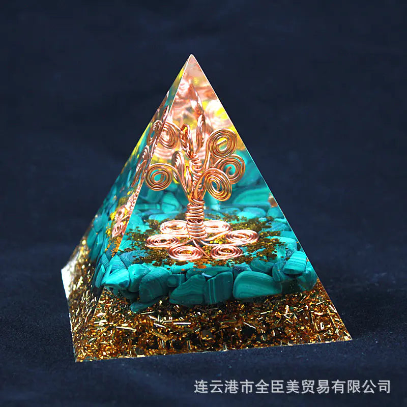Crystal Stone Pyramid