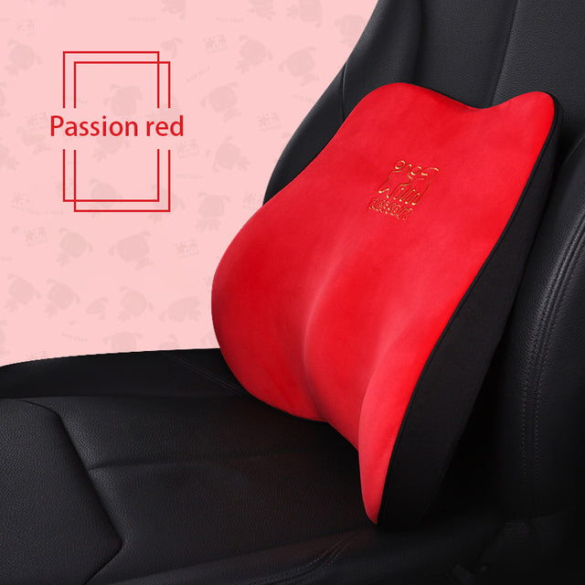 Car Seat Lumbar and Neck Pillows